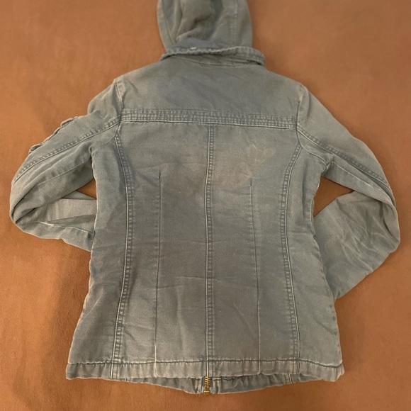 Bella Swan Jack by BB Dakota twilight Movie Jacket sz Small Blue - Picture 6 of 8